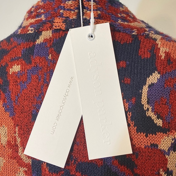 XS Adyson Parker Knit Jacquard Cardigan NWT - Picture 5 of 11